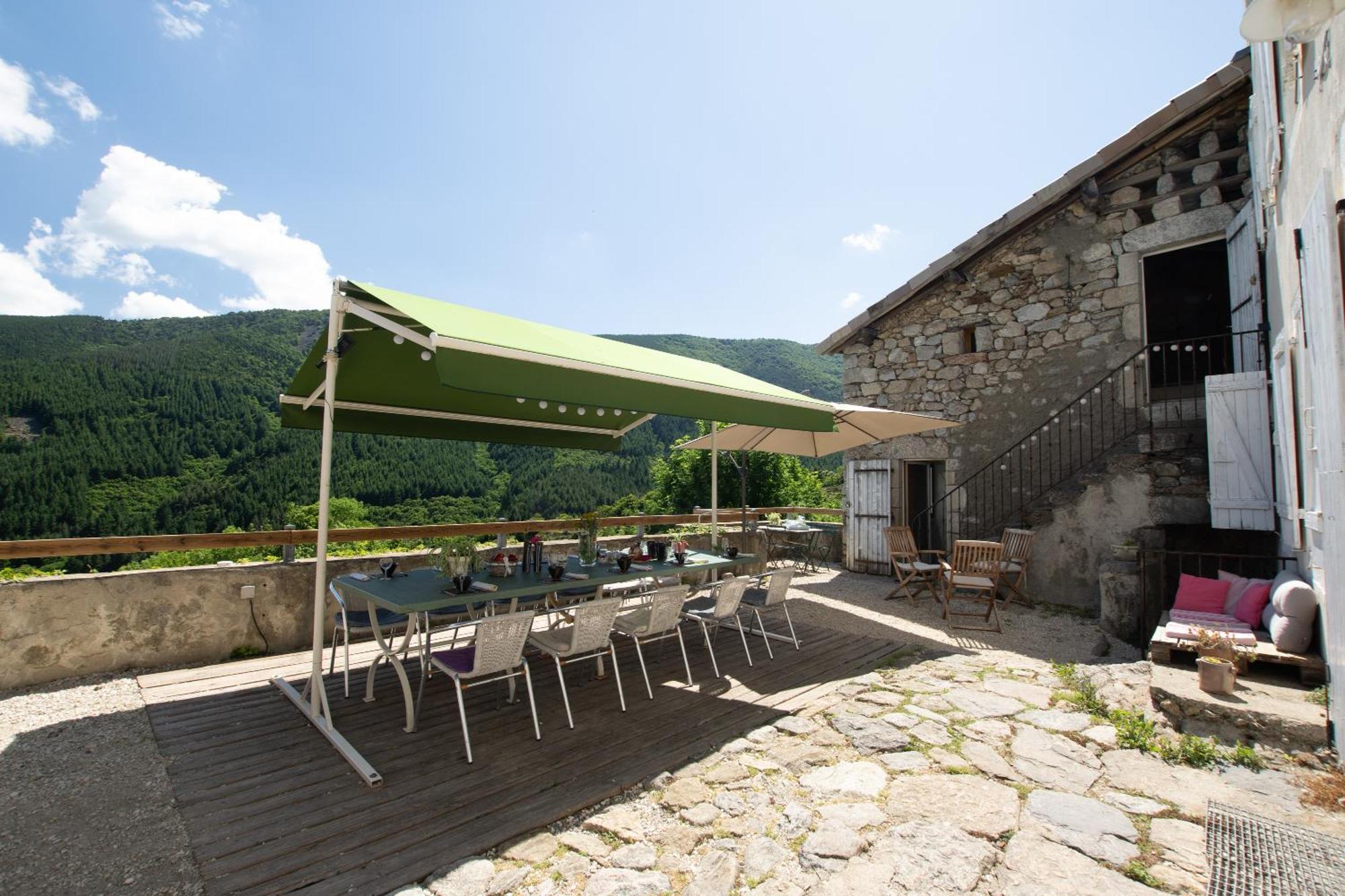 Les Chambres De La Ferme De Chalas Valgorge Esterno foto