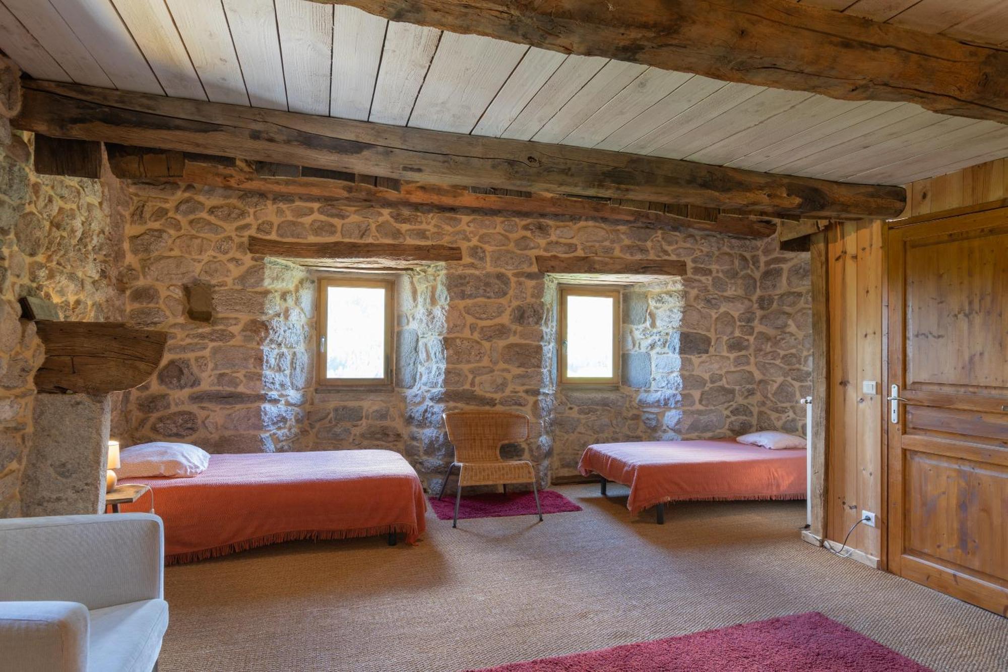 Les Chambres De La Ferme De Chalas Valgorge Esterno foto