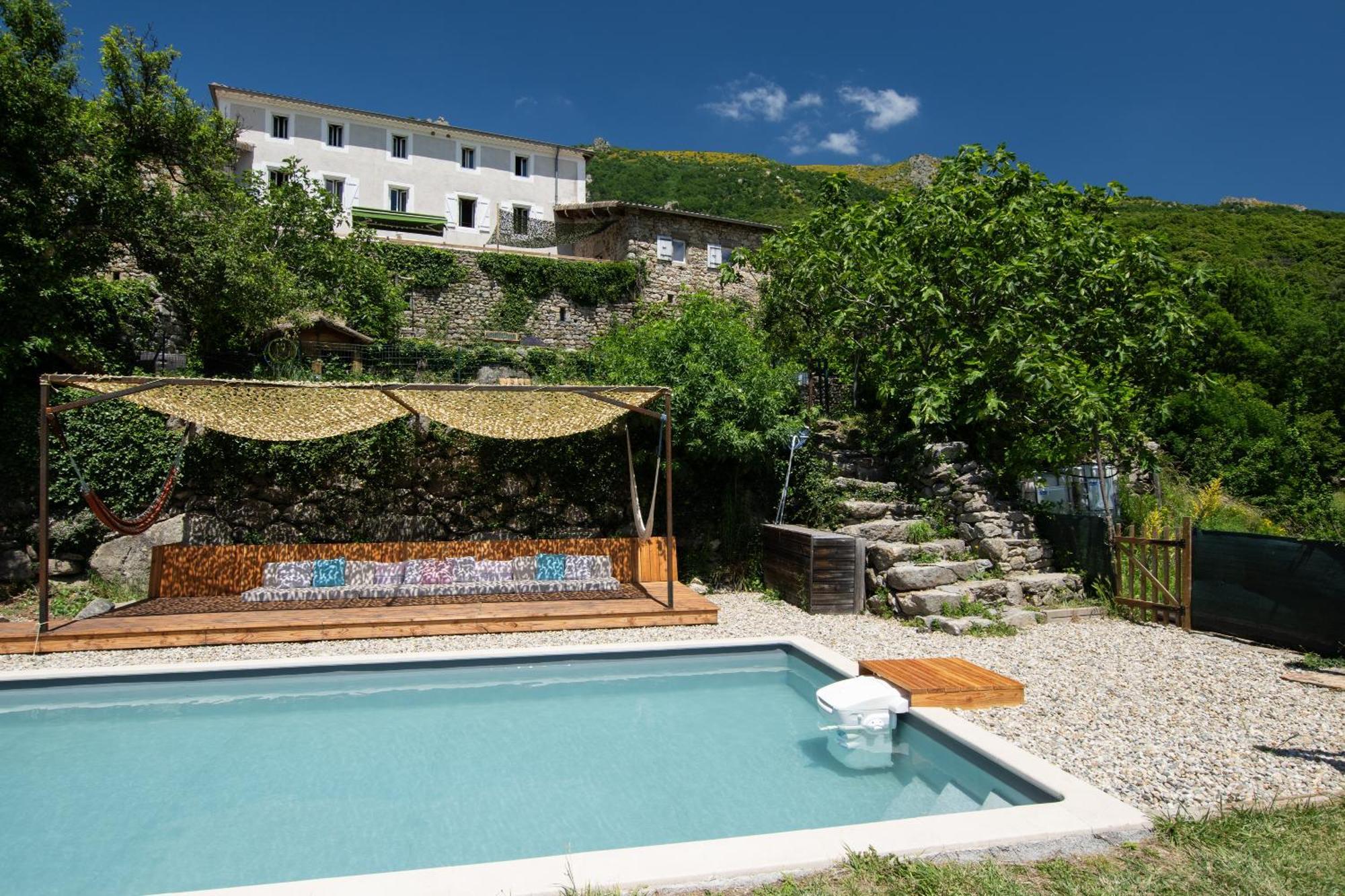 Les Chambres De La Ferme De Chalas Valgorge Esterno foto